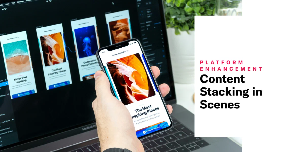 Content Stacking in Scenes