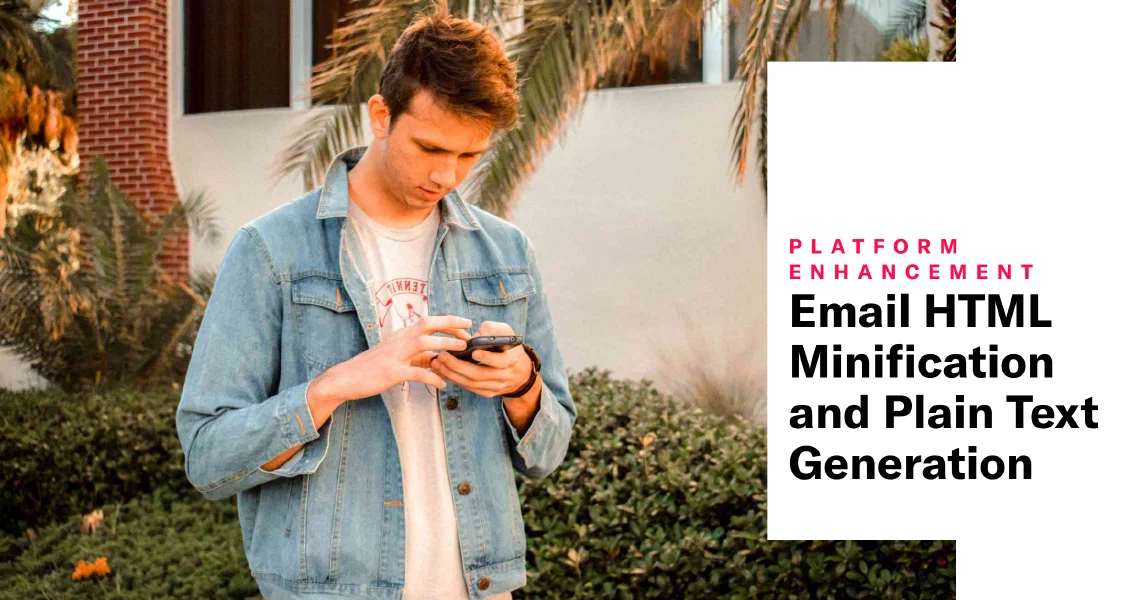 Email HTML Minification and Plain Text Generation