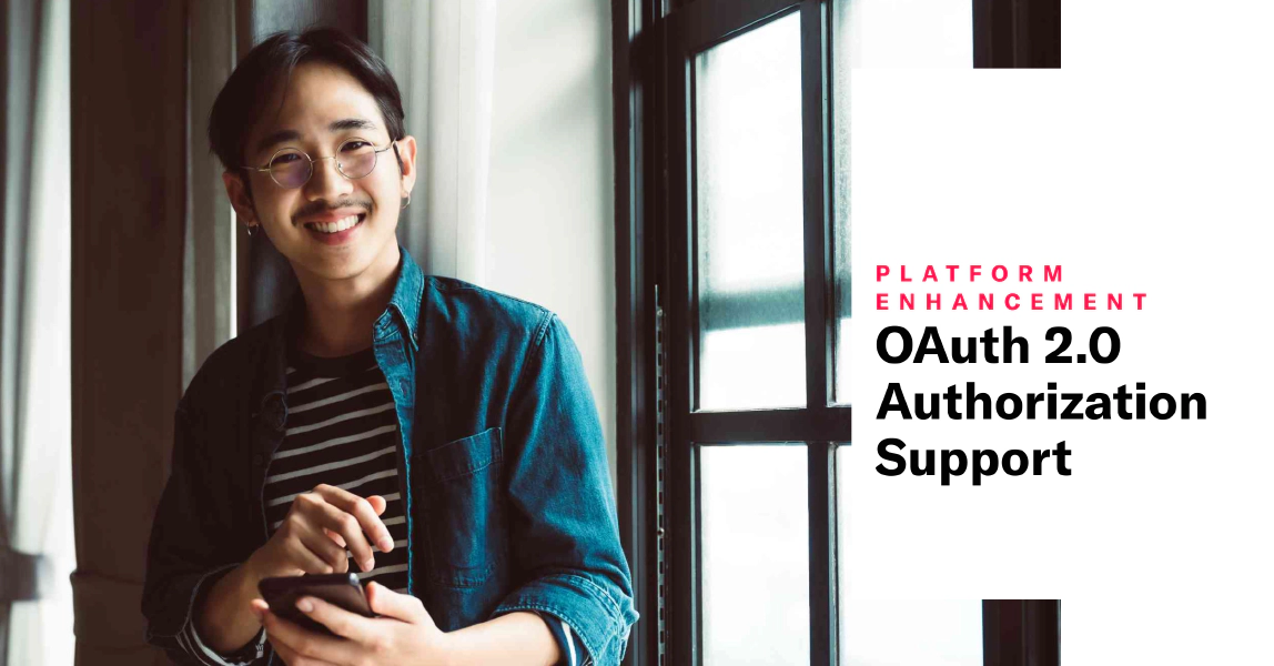 OAuth 2.0 Authorization Support