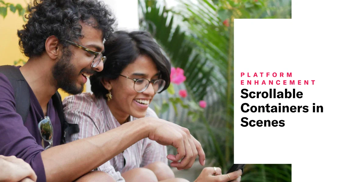 Scrollable Containers in Scenes