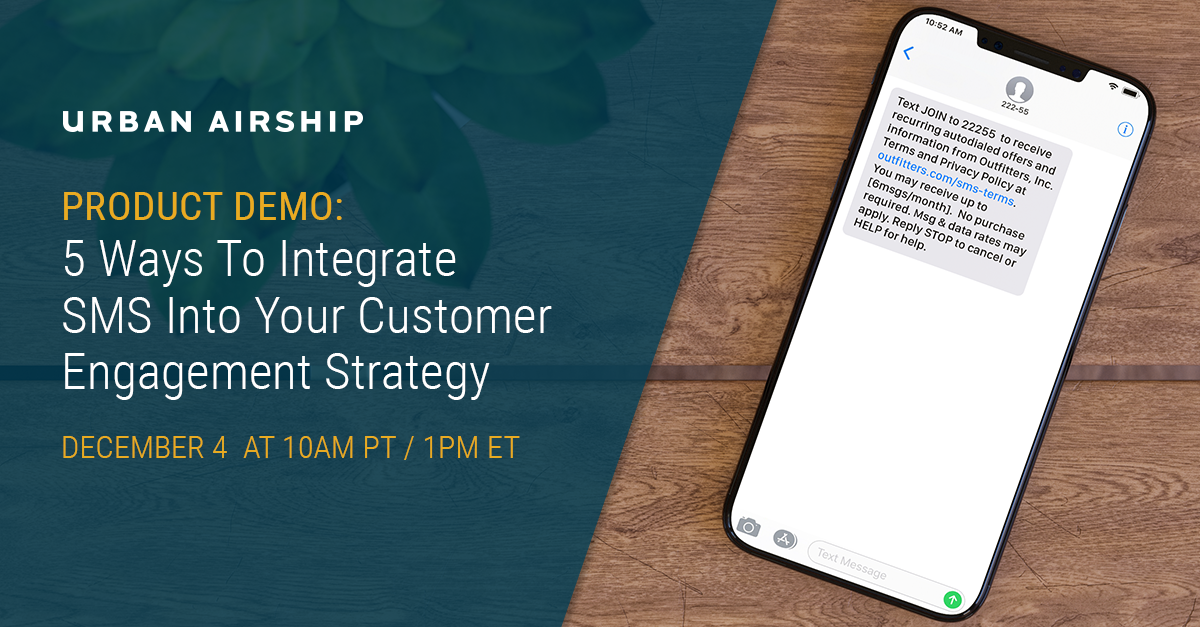 Urban Airship SMS Product Demo