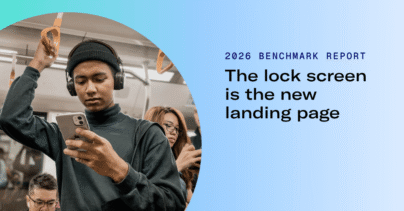 The lock screen is the new landing page