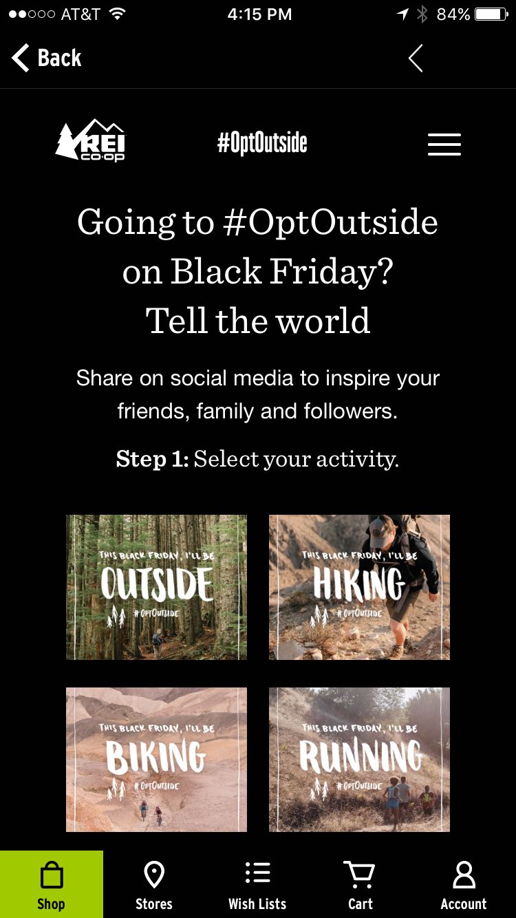 rei-app-going-to-optoutside-on-black-friday-tell-the-world-screenshot