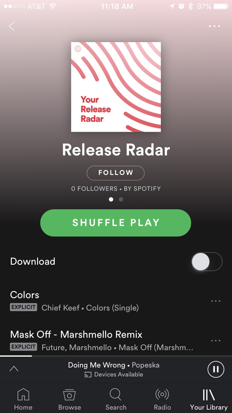 spotify-app-release-radar-screenshot