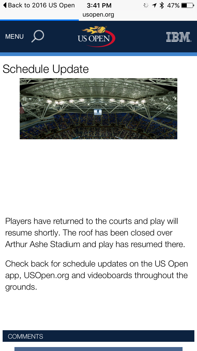 us-open-app-schedule-update-screenshot